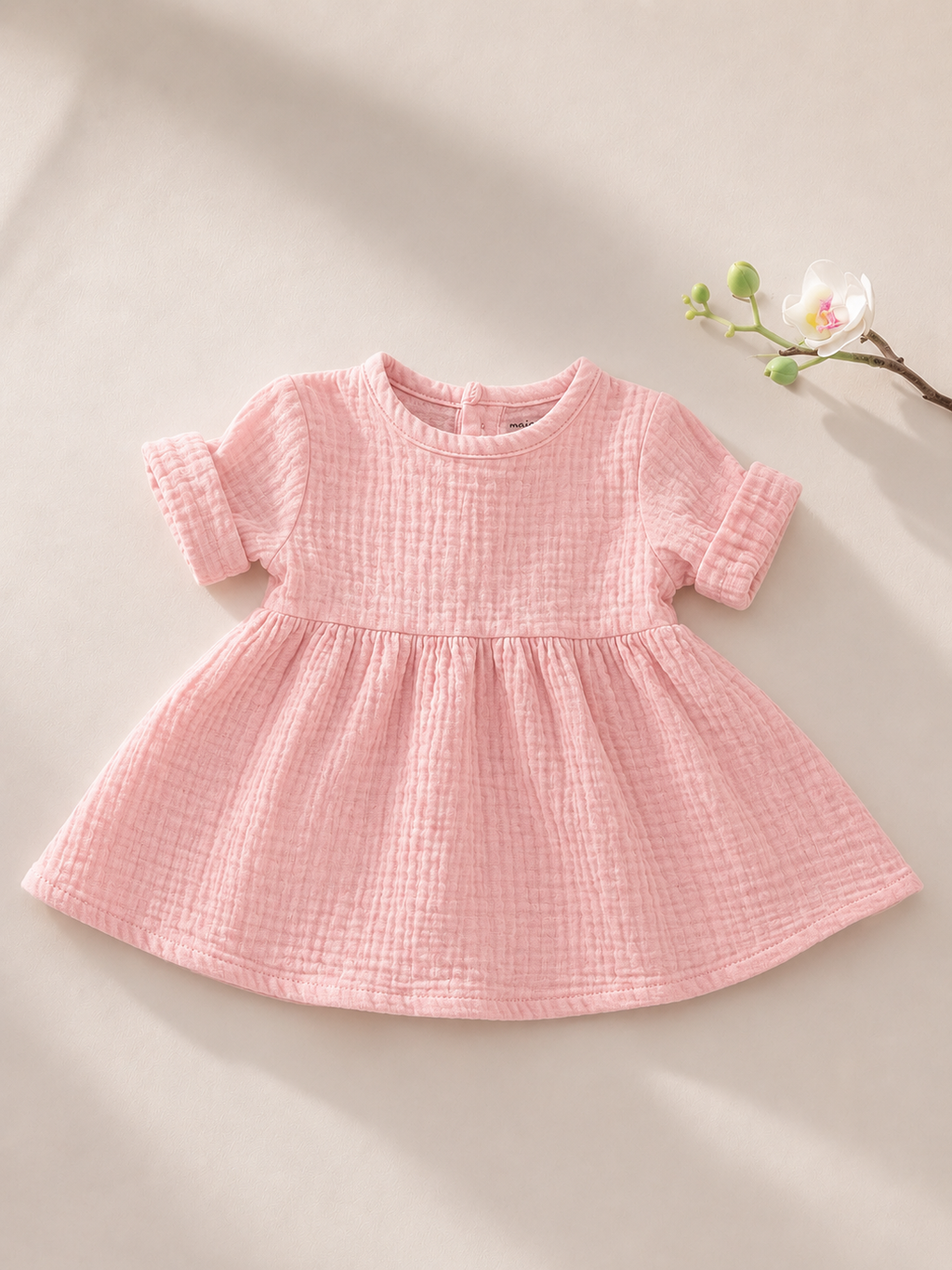 Robe légère en gaze de coton - À personnaliser