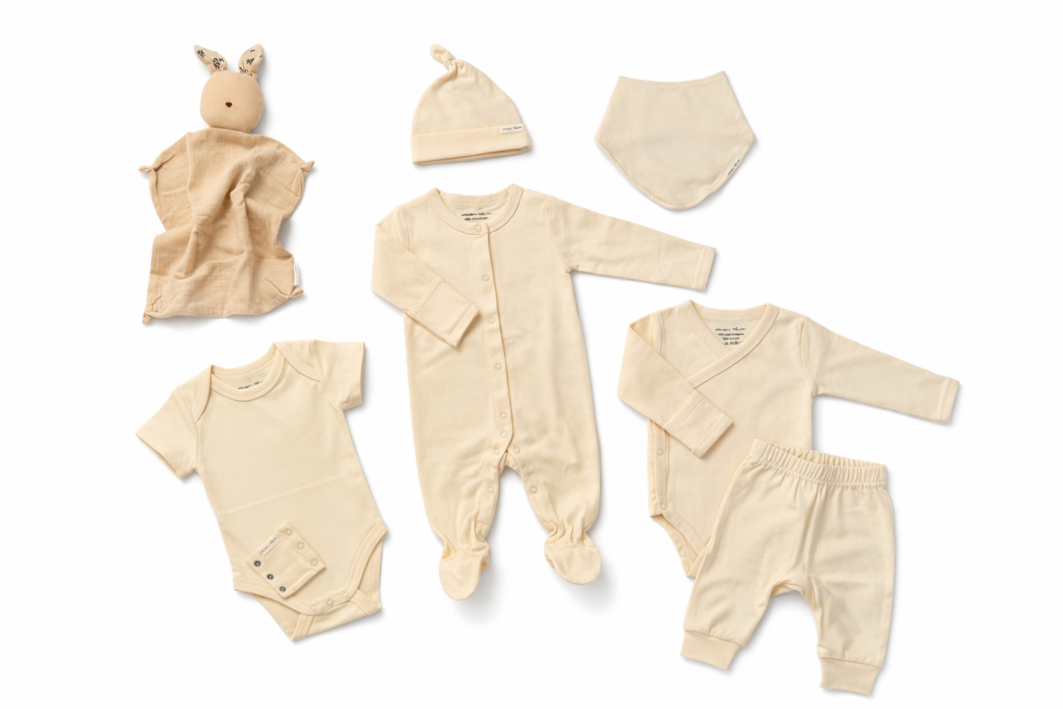 Coffret Les essentiels de bébé - 8 pièces