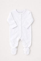 Pyjama bébé en interlock de coton à personnaliser