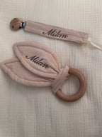 Attache tétine & anneau de dentition à personnaliser