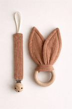 Attache tétine & anneau de dentition à personnaliser