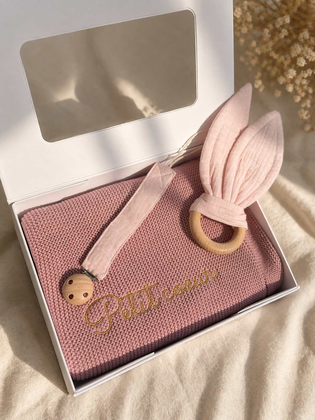 Coffret « Mon Trio » — Rose poudré