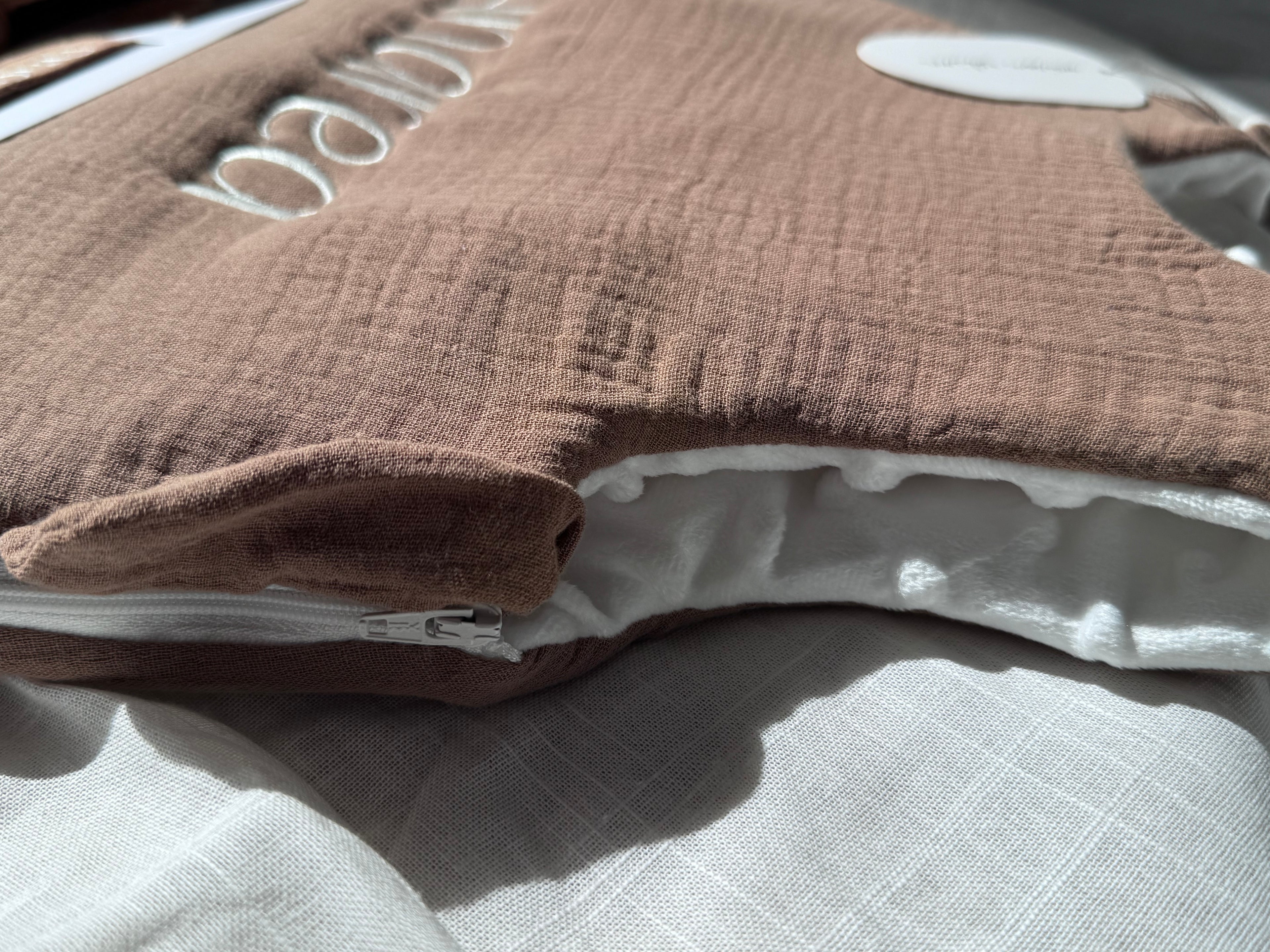 Gigoteuse en gaze de coton