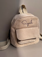 Sac à dos en velours — Édition MINI — À personnaliser
