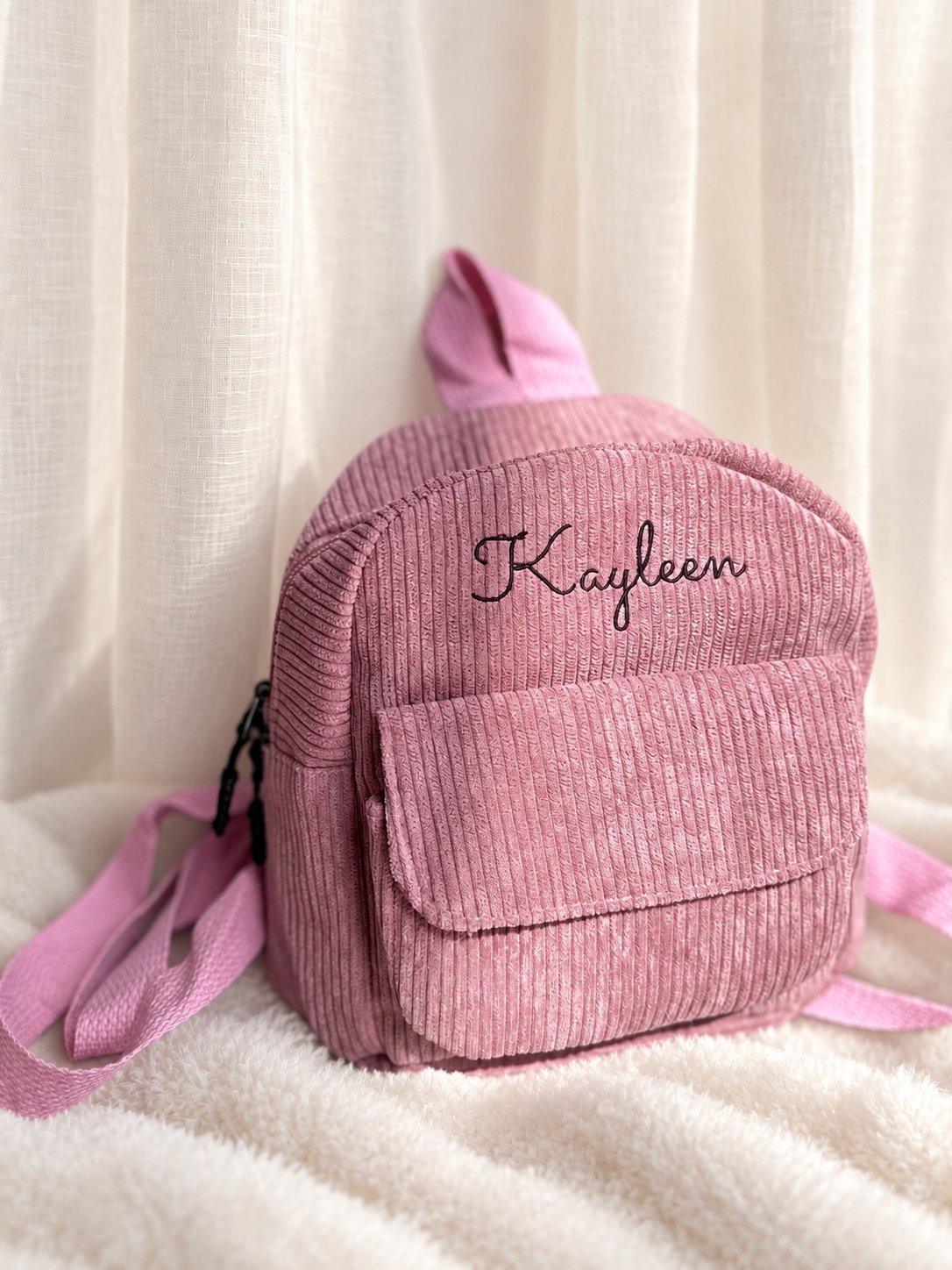 Sac à dos isotherme en velours — Édition MINI