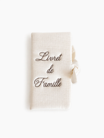 Protège livret de famille — Mousseline de coton