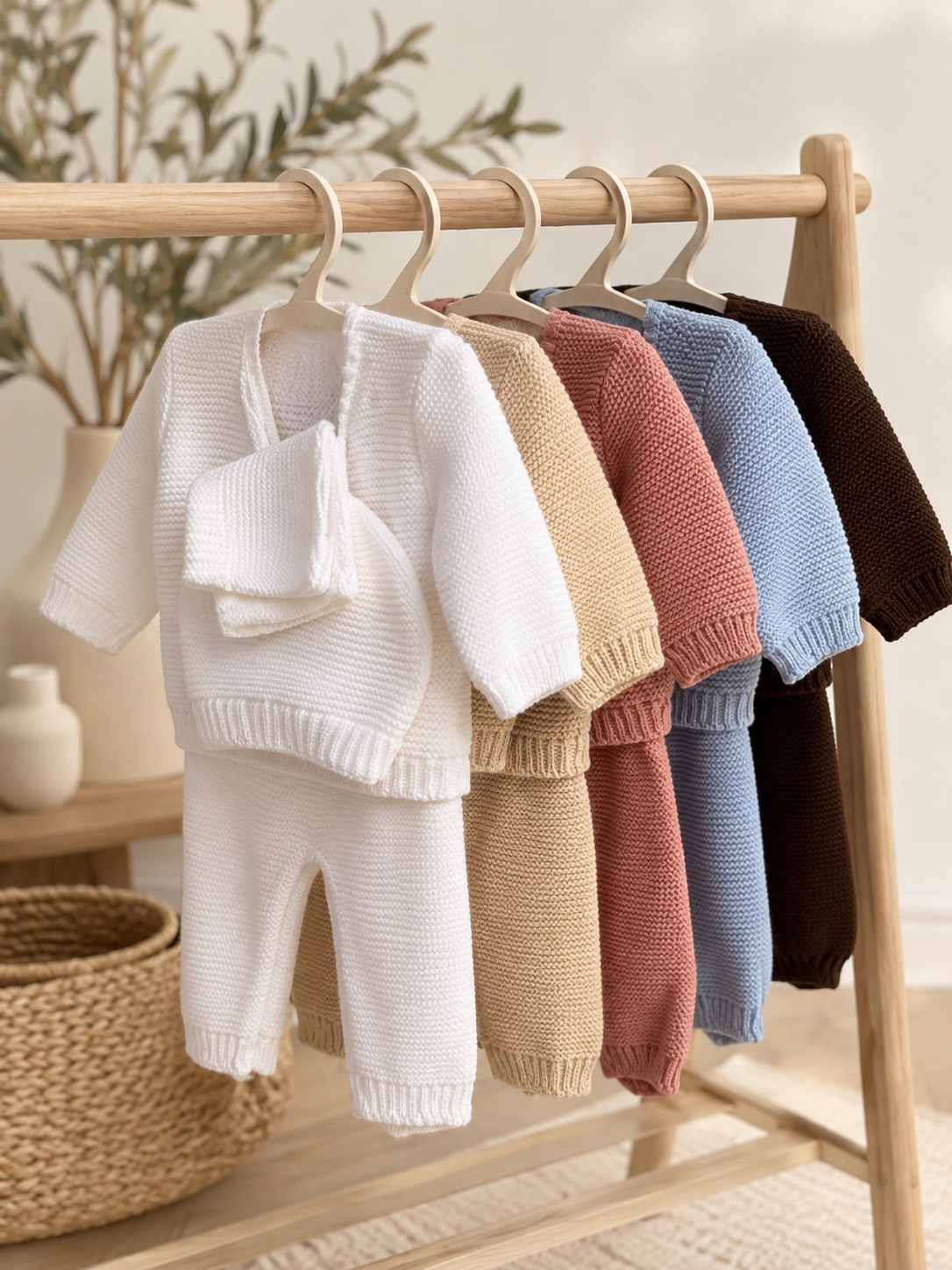 Tenue de naissance personnalisée (5 pièces)