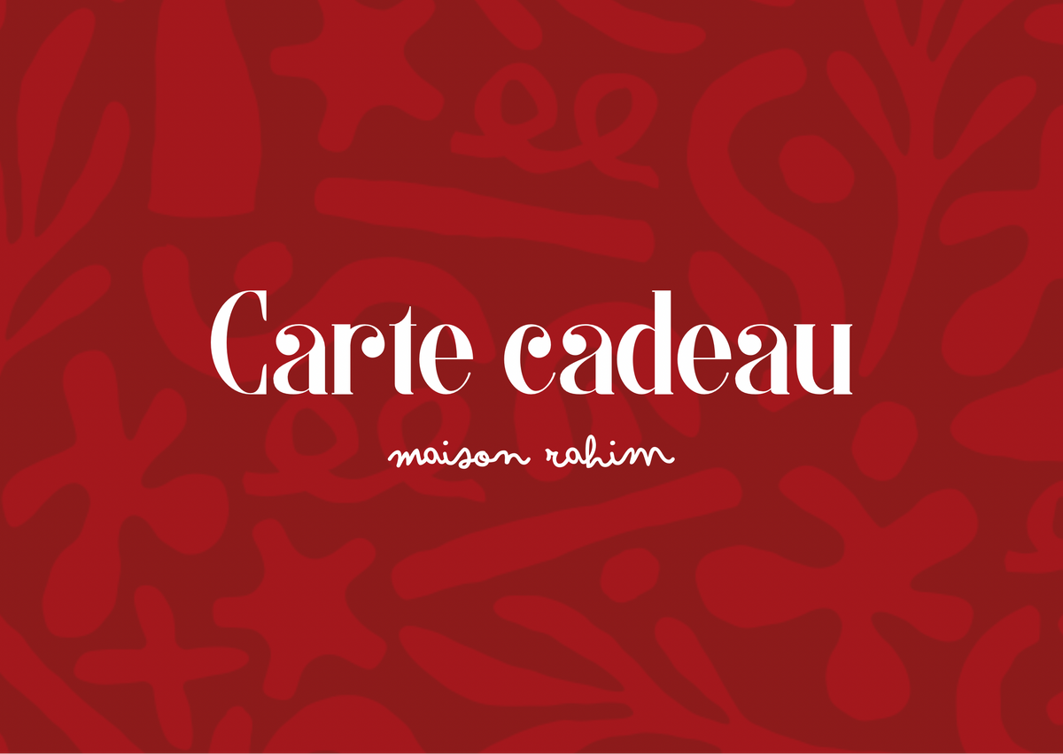 Carte cadeaux - Le plaisir d’offrir