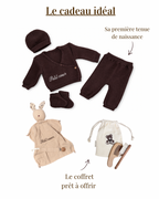 Coffret naissance « Petit Cœur » — Marron