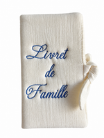 Protège livret de famille — Bleu roi