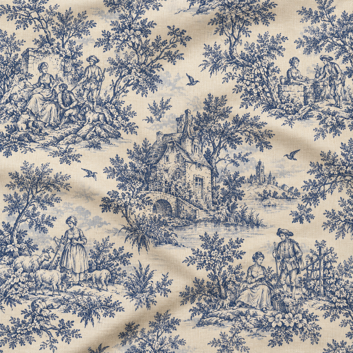 Motif bleu&nbsp;
