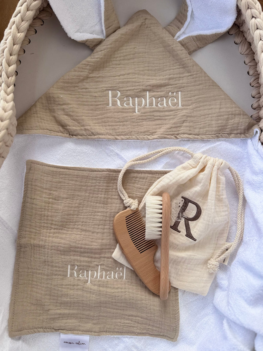 Coffret « Premier bain » — 4 pièces à personnaliser