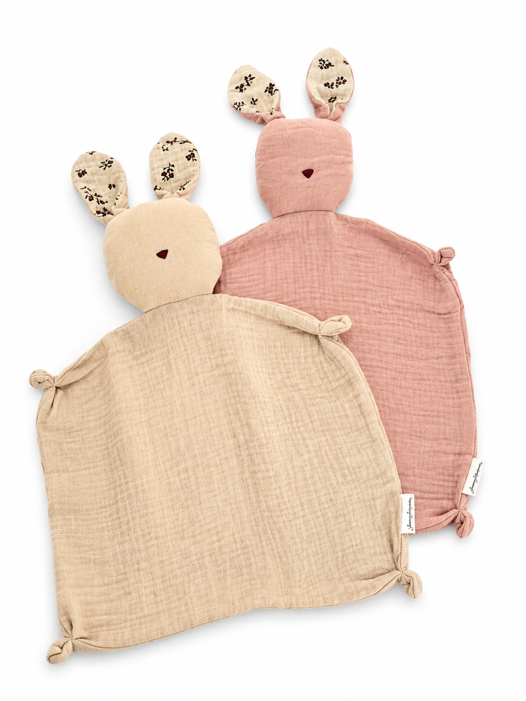 Doudou Louloupi en gaze de coton