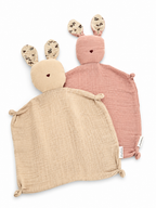 Doudou Louloupi en gaze de coton
