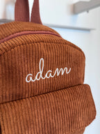 Sac à dos en velours — Édition MINI — À personnaliser