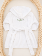 Peignoir personnalisé en coton