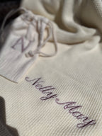 Couverture enfant en tricot
