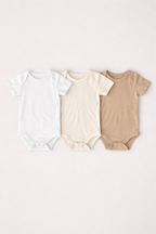 Body bébé en interlock de coton à personnaliser
