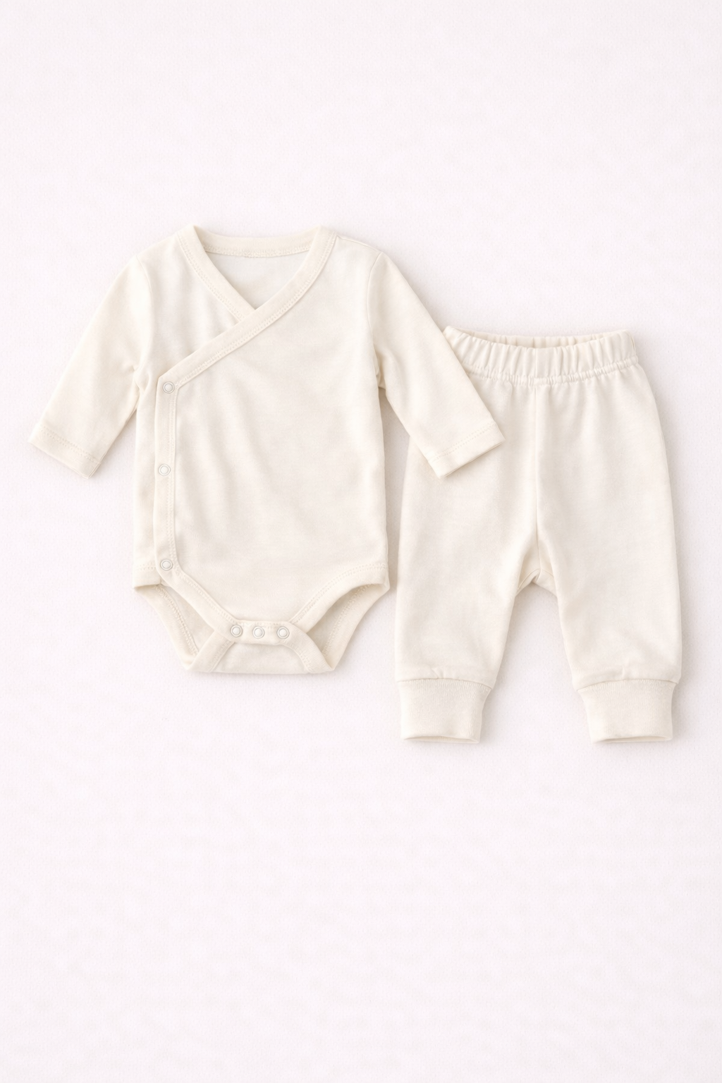 Ensemble cache cœur & pantalon personnalisé en interlock de coton