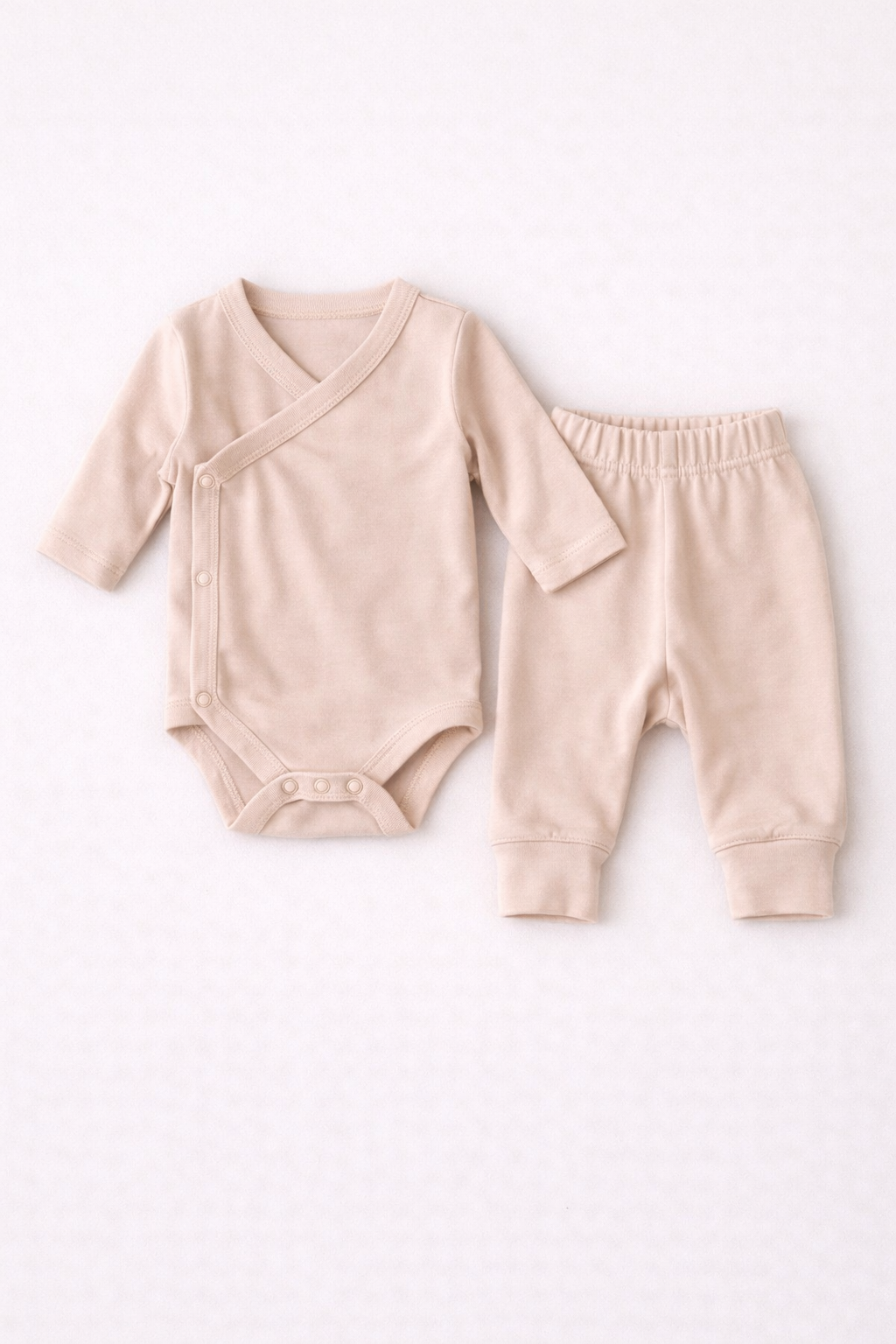 Ensemble cache cœur & pantalon personnalisé en interlock de coton