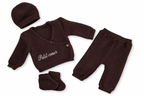 Tenue de naissance personnalisée (5 pièces)