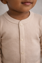 Pyjama bébé en interlock de coton à personnaliser