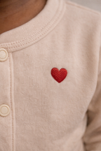 Pyjama bébé en interlock de coton à personnaliser