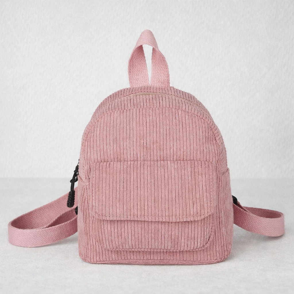 Sac à dos enfant en velours côtelé - Petit format