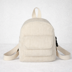 Sac à dos en velours — Édition MINI — À personnaliser
