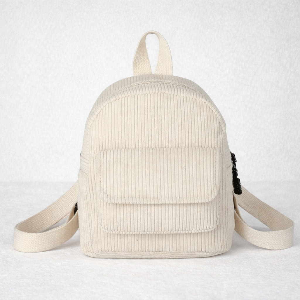 Sac à dos enfant en velours côtelé - Petit format