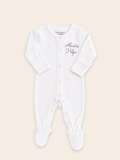Pyjama bébé en interlock de coton à personnaliser