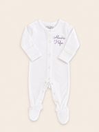 Pyjama bébé en interlock de coton à personnaliser