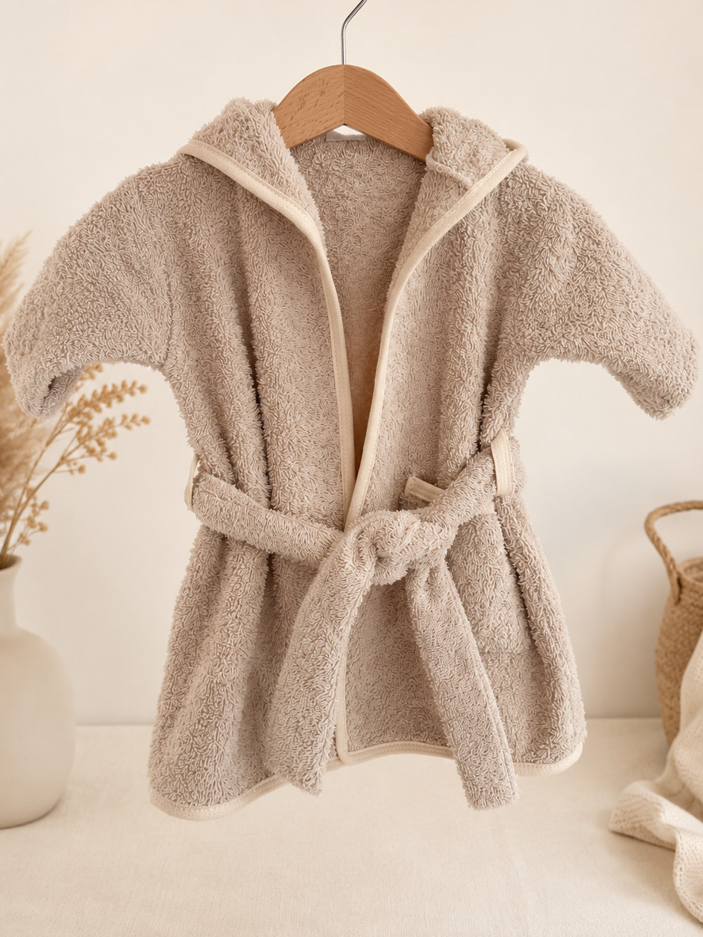 Peignoir personnalisé en coton