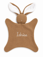 Doudou Malo en gaze de coton