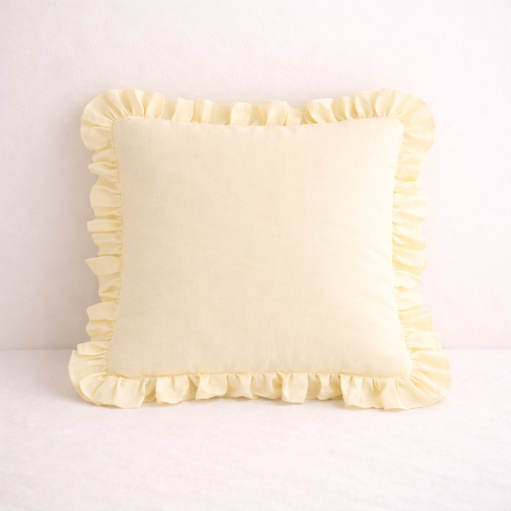 Coussin à volants — Coton doux
