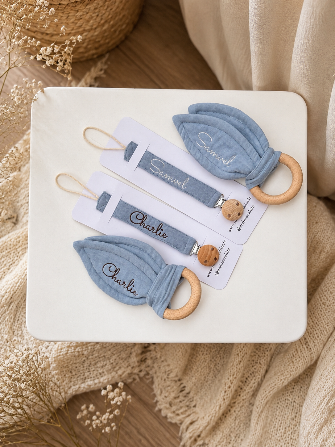 Attache tétine & anneau de dentition