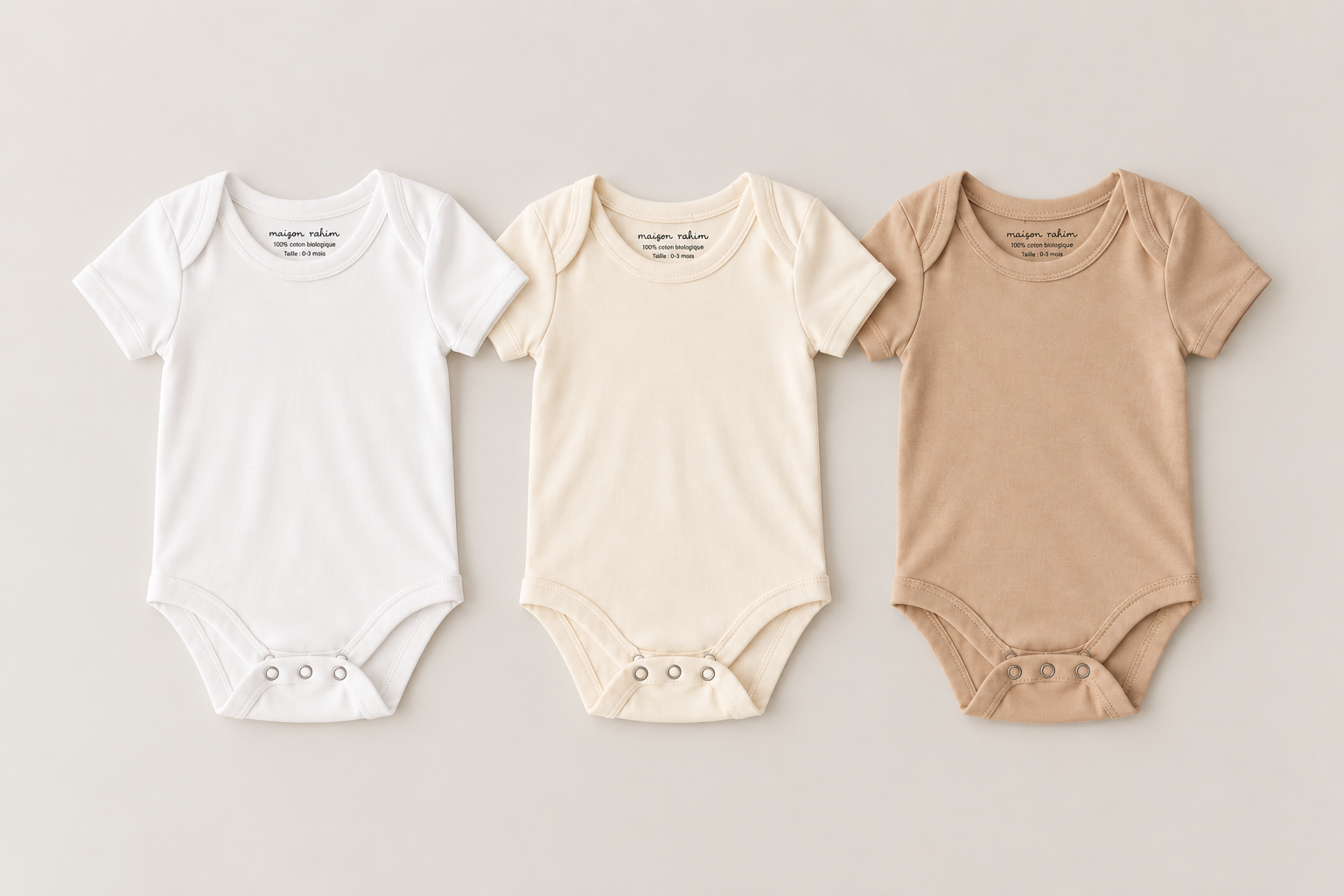 Body évolutif – Interlock de coton