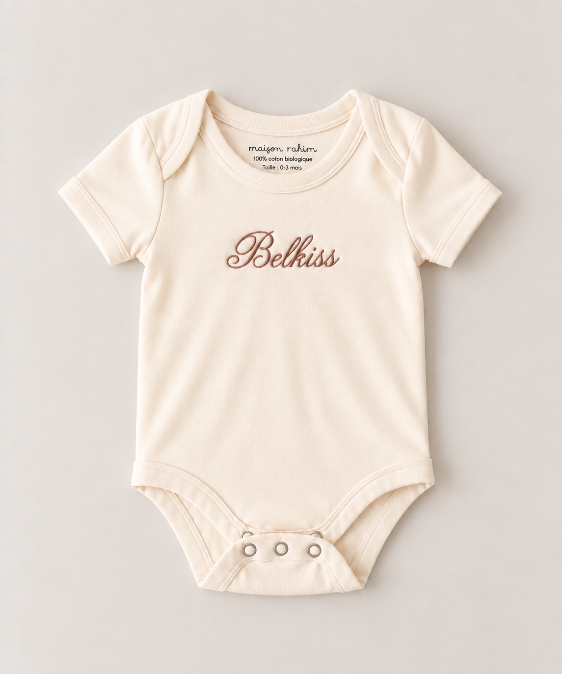 Body évolutif – Interlock de coton