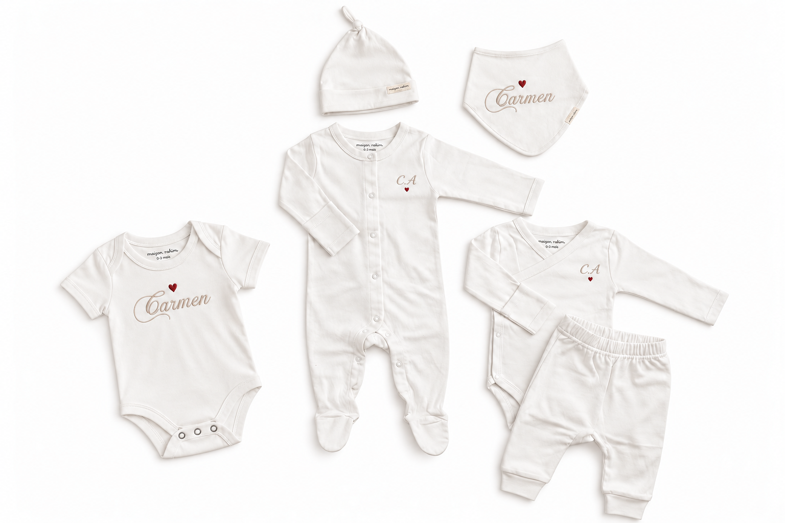 Le vestiaire de bébé – Interlock de coton