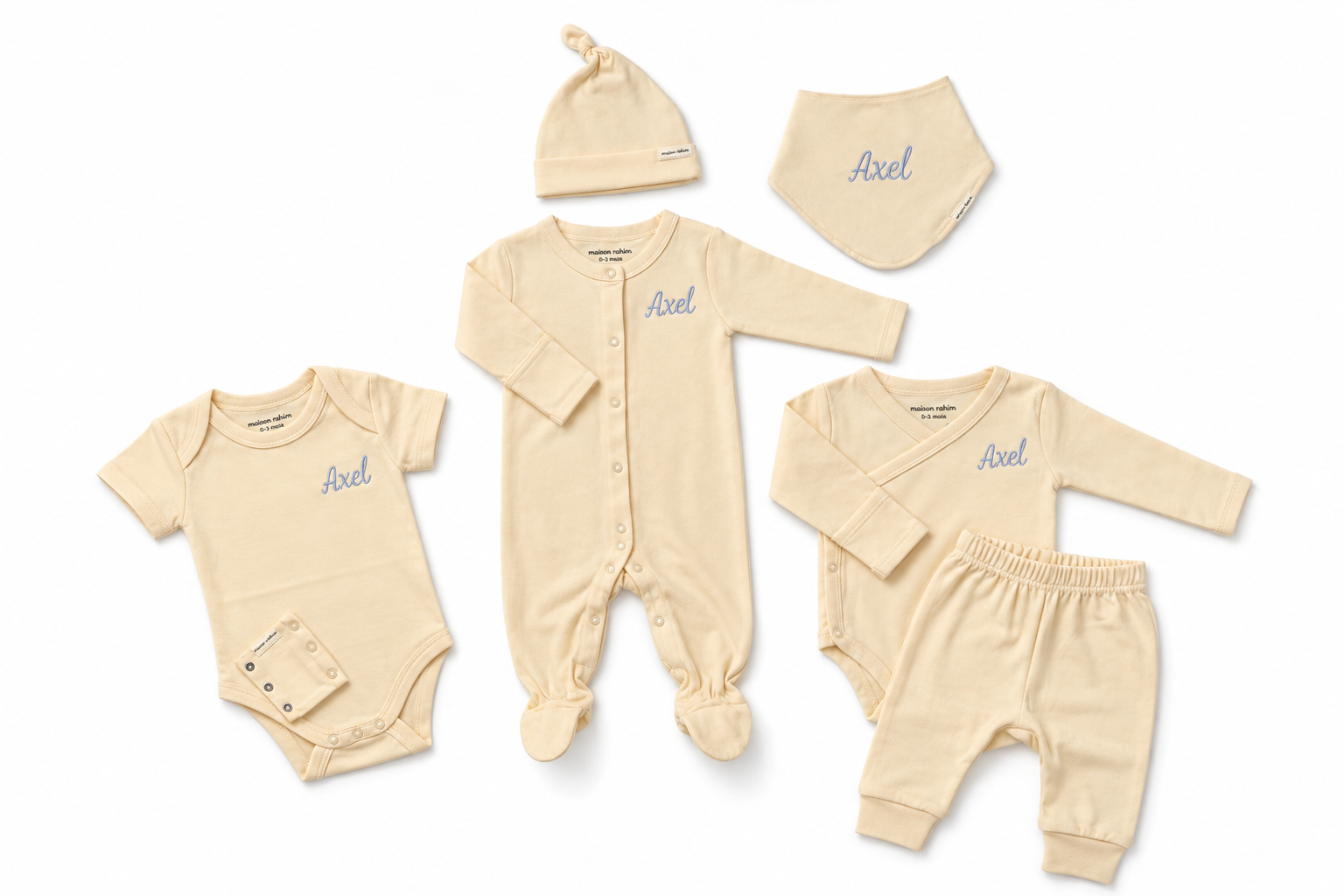 Le vestiaire de bébé – Interlock de coton