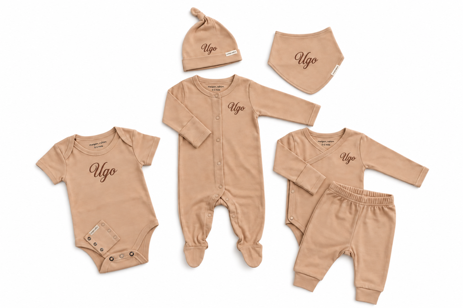 Le vestiaire de bébé – Interlock de coton