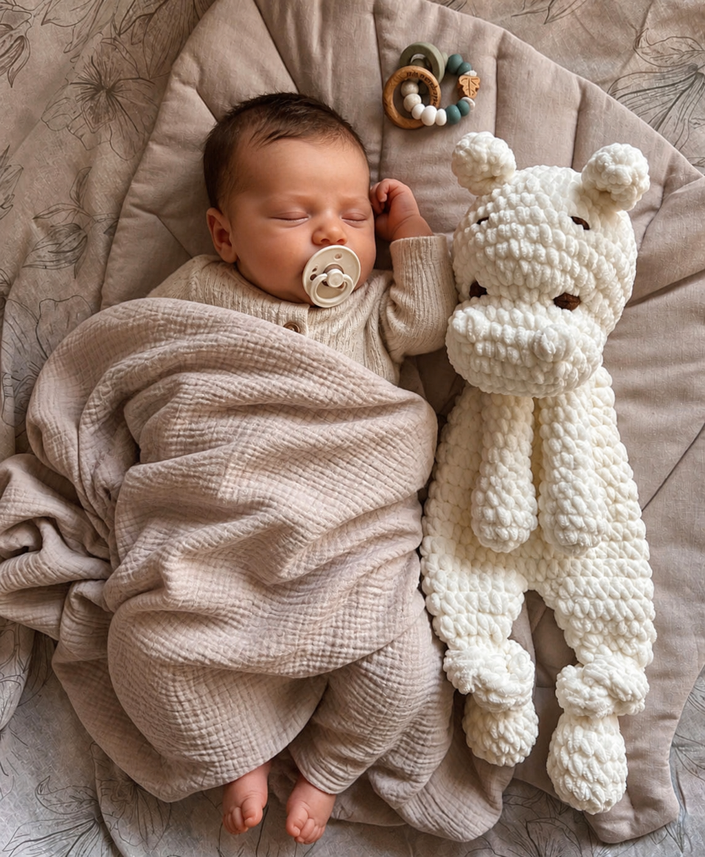 Doudou Hippopo — Fait main