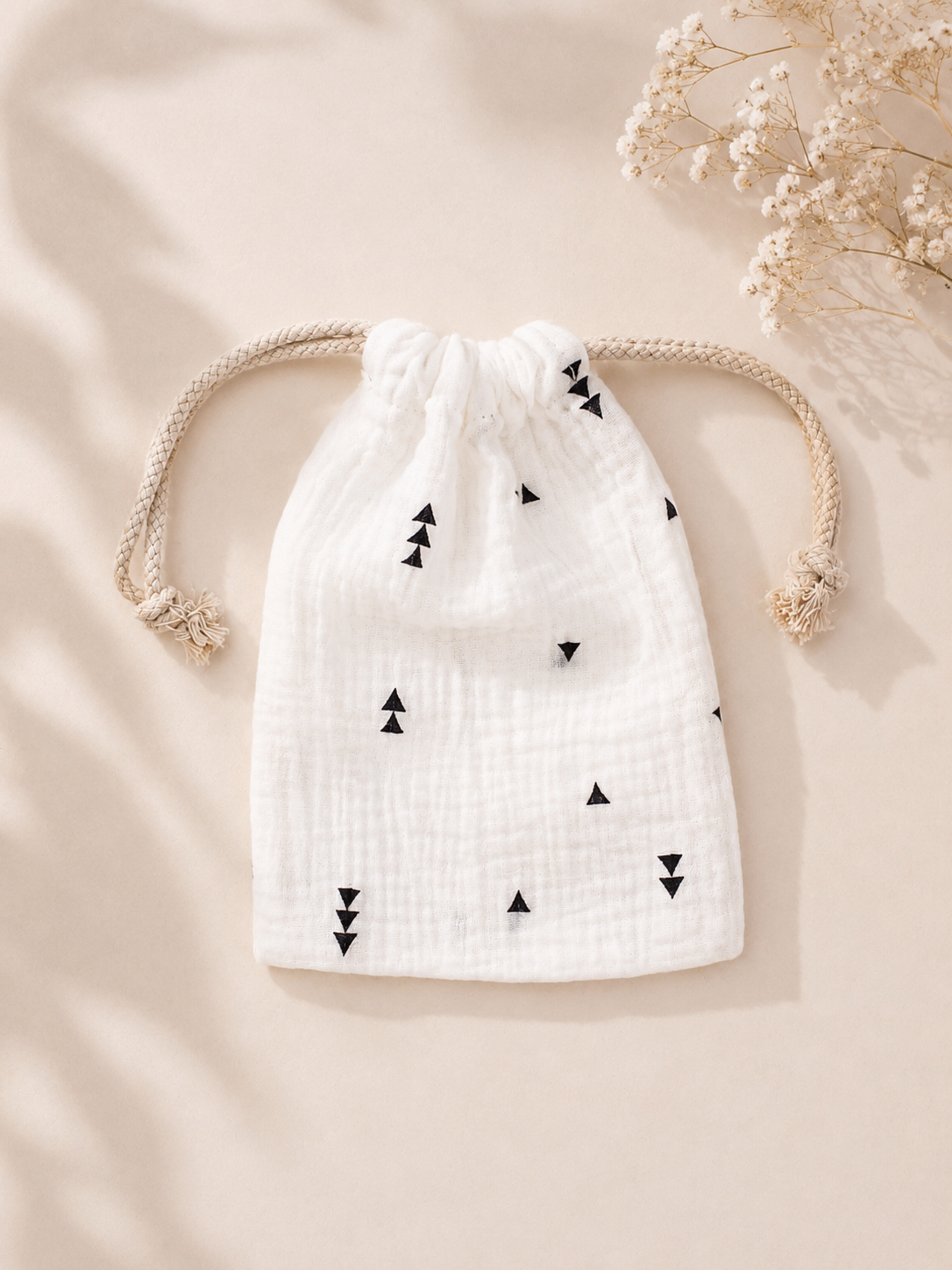 Pochon en gaze de coton - A personnaliser